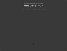 Tablet Screenshot of phillipsimon.net